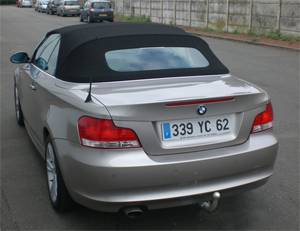 ATTELAGE BMW Serie 1 Cabriolet - depuis 03/2008 - Col de cygne - attache remorque ATNOR