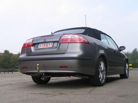 ATTELAGE Saab 9-3 Cabriolet 2003->2007 - RDSO demontable sans outil - attache remorque BRINK-THULE