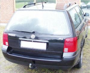 ATTELAGE Volkswagen Passat break 1998->2005 (4WD Syncro) - RDSO demontable sans outil - attache remorque BRINK