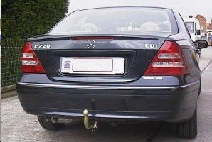 ATTELAGE Mercedes Classe C Berline (W203) 2000->2007 - RDSO demontable sans outil - attache remorque BRINK-THU