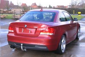 ATTELAGE BMW Serie 1 Coupe 2007-> (E82) (sauf 135i) - RDSO demontable sans outil - attache remorque BRINK-TH