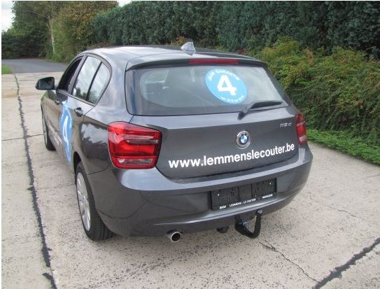 ATTELAGE BMW Serie 1 2011-> (F20) 5 Portes) - RDSO demontable sans outil - attache remorque BRINK-THULE